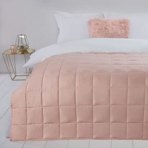 Microfibre Gravity Throw Blush 8Kg
